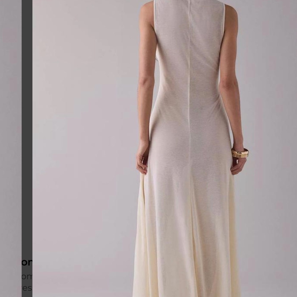 Lioness Last Light Sheer Mesh High Neck Maxi Dress - Picture 3 of 3